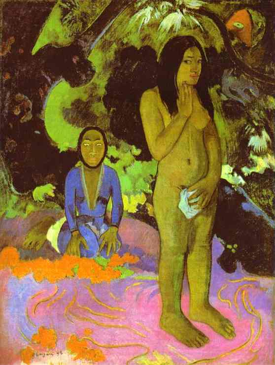 Parau Na Te Varua Ino (words Of The Devil) — Eugène Henri Paul Gauguin
