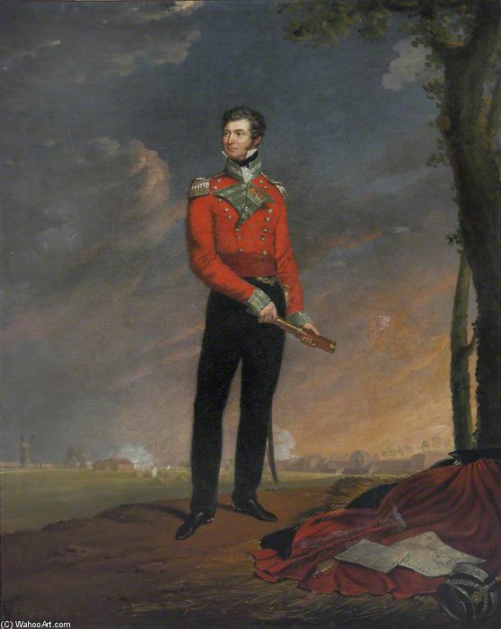 Major (later Major-general) Sir Neil Campbell — Edouard Pingret