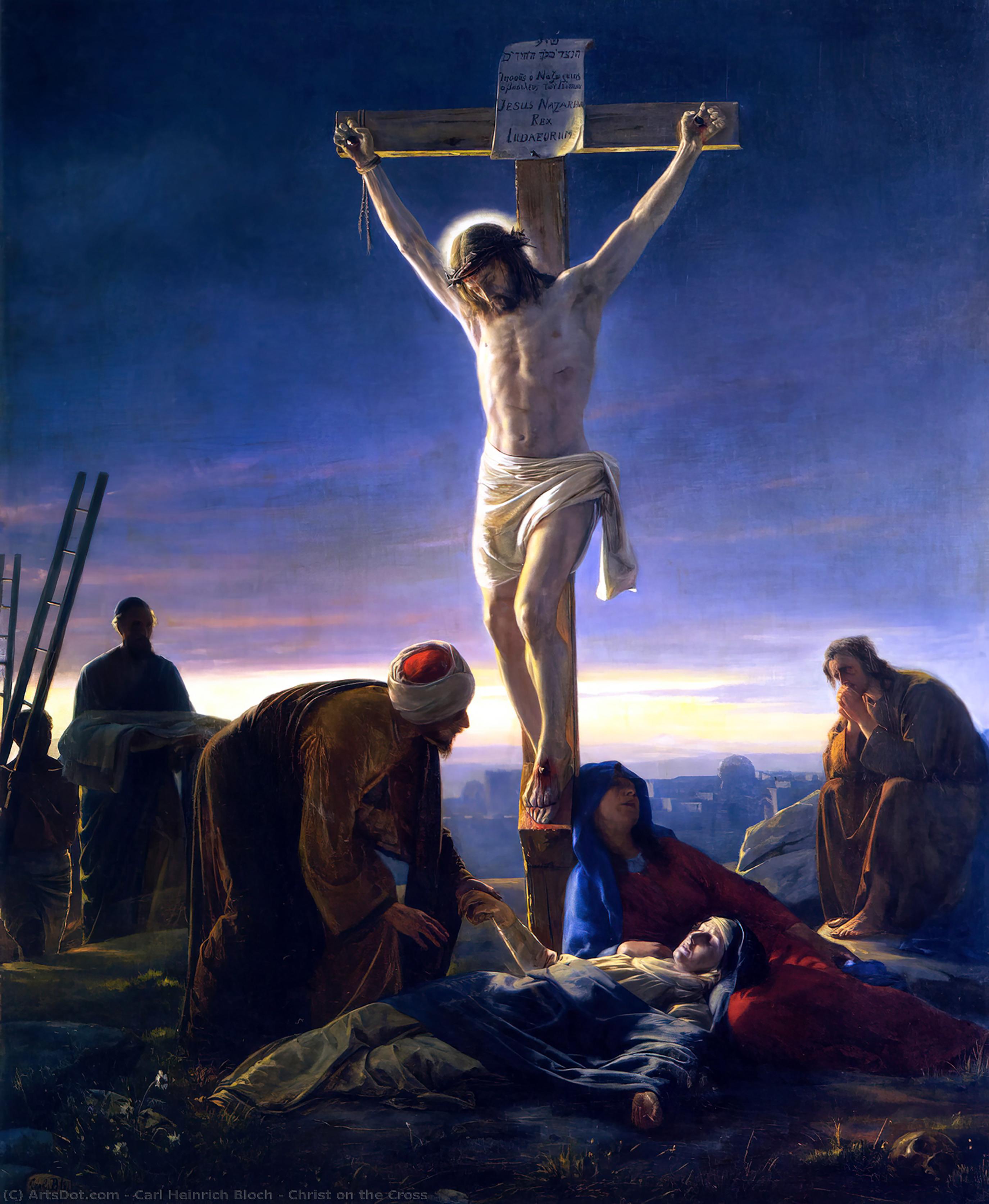 Christ On The Cross — Carl Heinrich Bloch