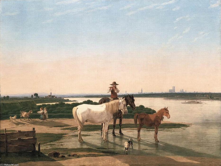 Isar Landscape Near Munich — Wilhelm Von Kobell