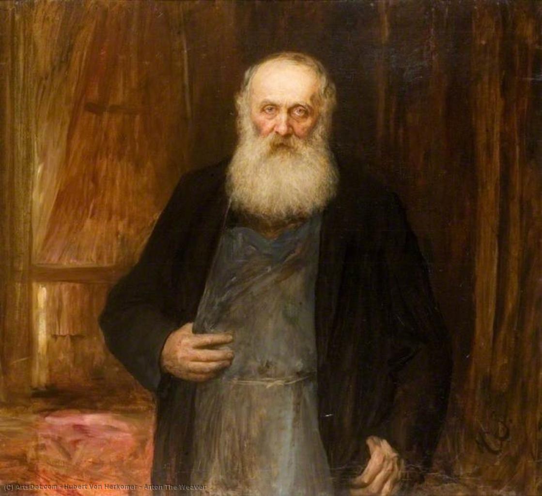 Anton The Weaver — Sir Hubert Von Herkomer