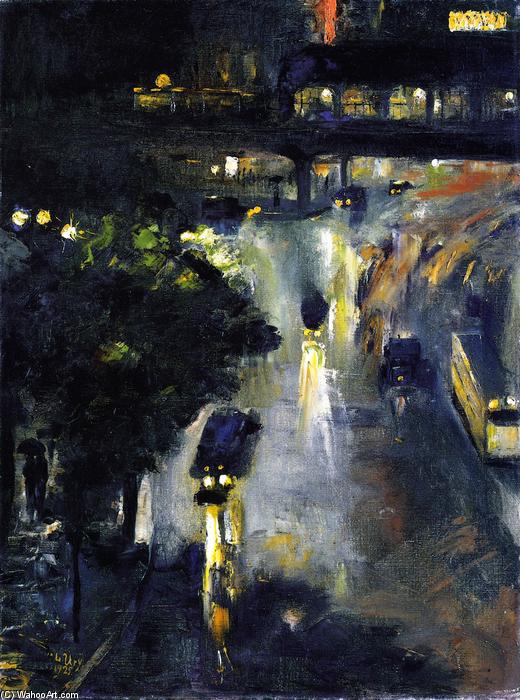 Nollendorfplazt At Night — Lesser Ury