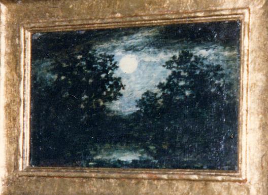 Moonlight Scene, (painting) — Ralph Albert Blakelock