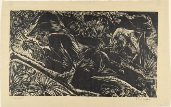 Shepherd Resting — Ernst Ludwig Kirchner