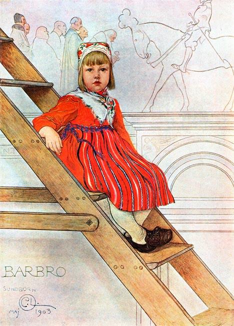 Barbro — Carl Larsson