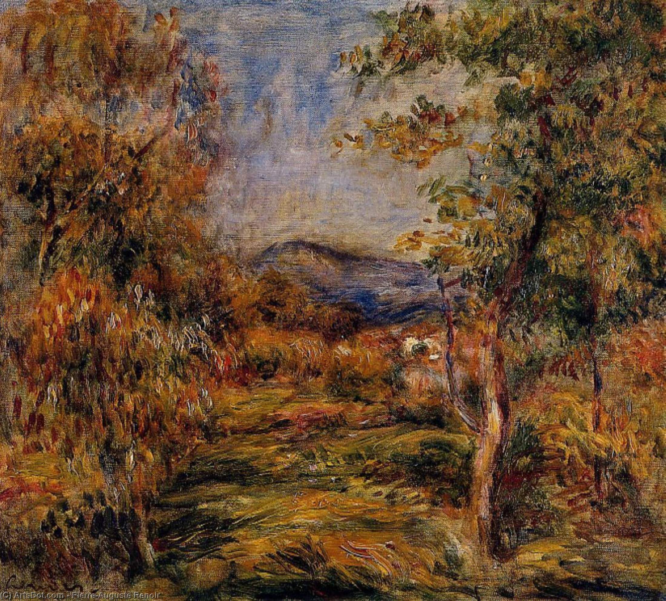 Cagnes Landscape 2 — Pierre-auguste Renoir