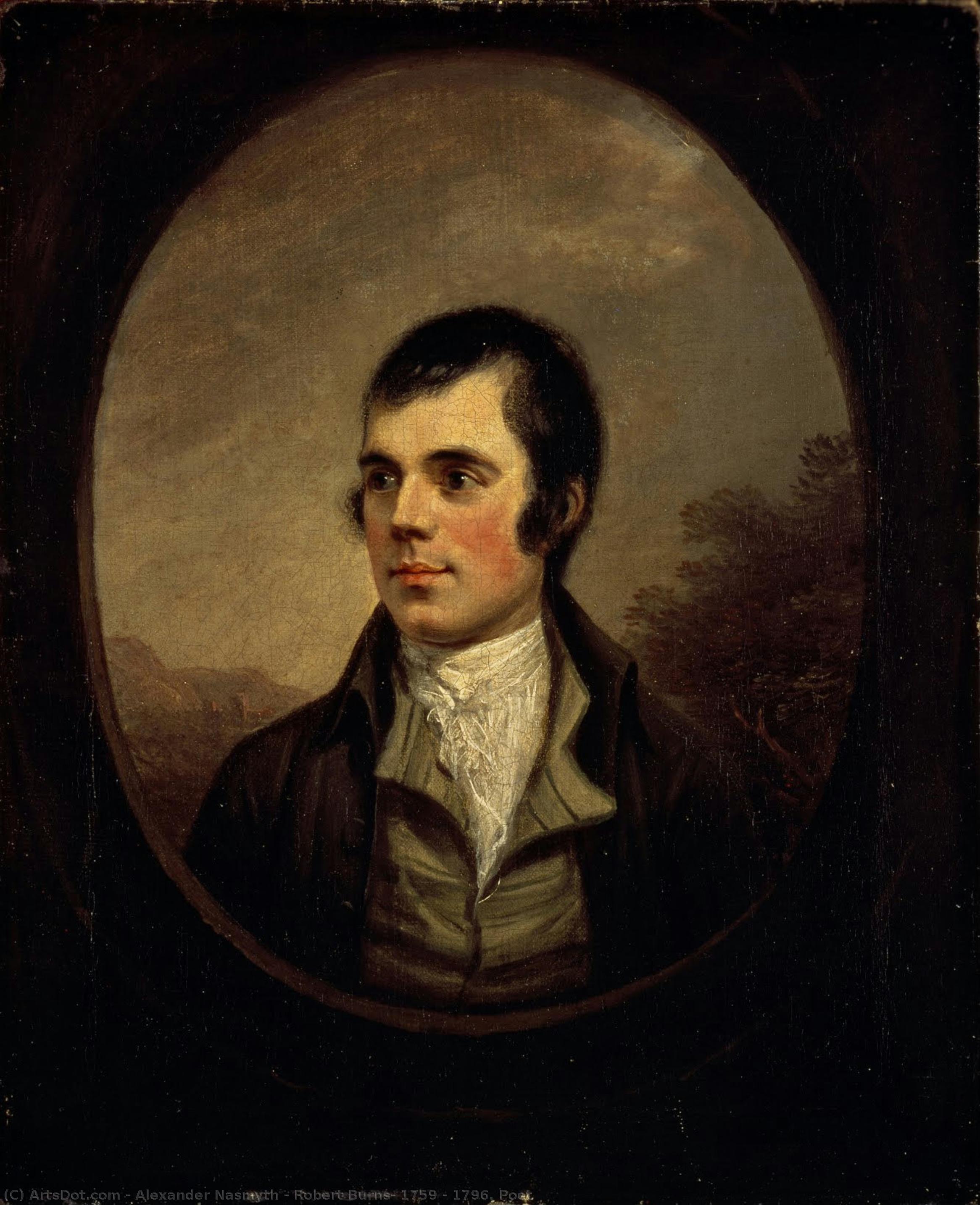 Robert Burns, 1759 - 1796. Poet — Alexander Nasmyth