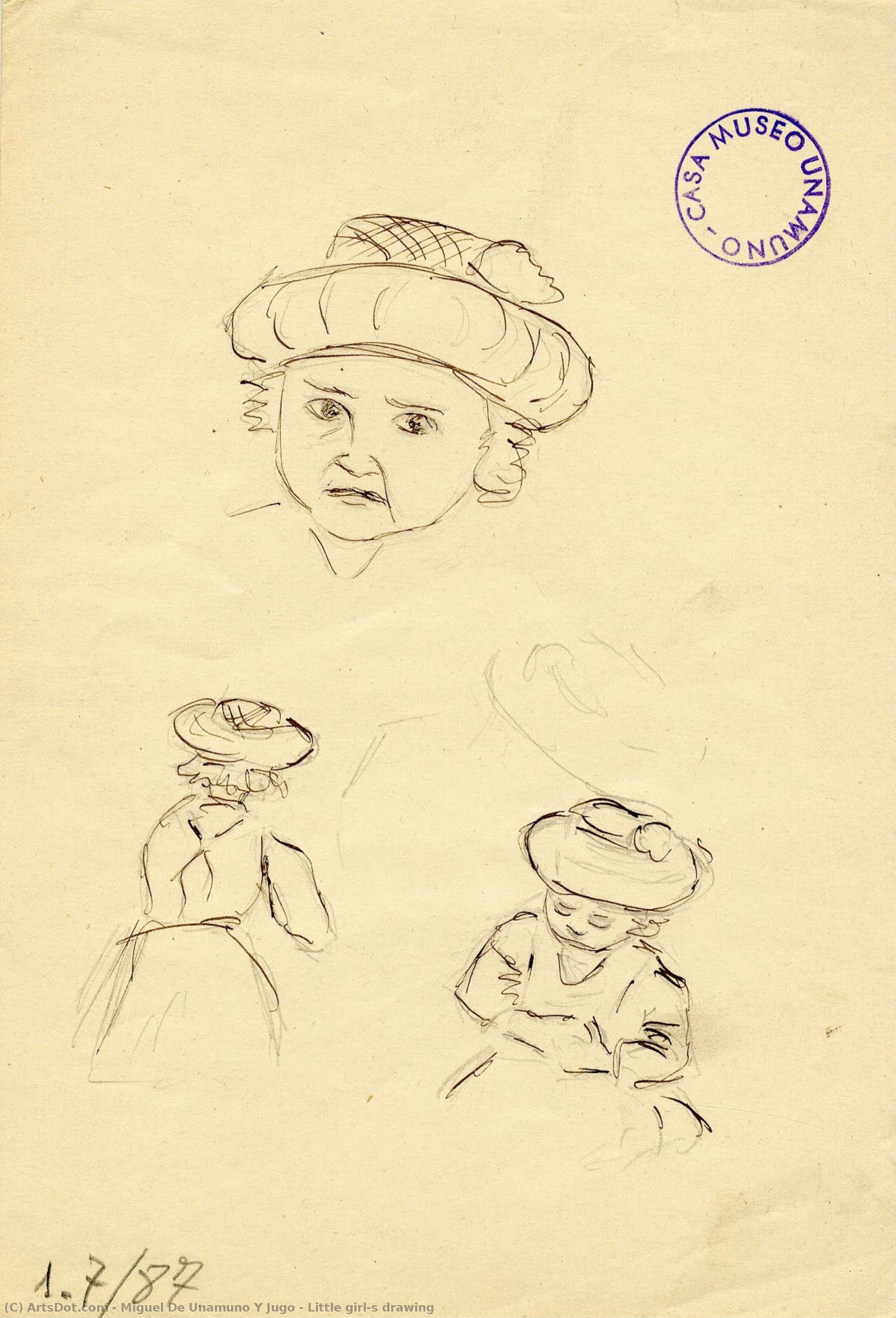 Little Girl´s Drawing — Miguel De Unamuno