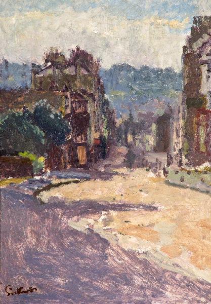 View Of Bath From Belvedere — Walter Richard Sickert