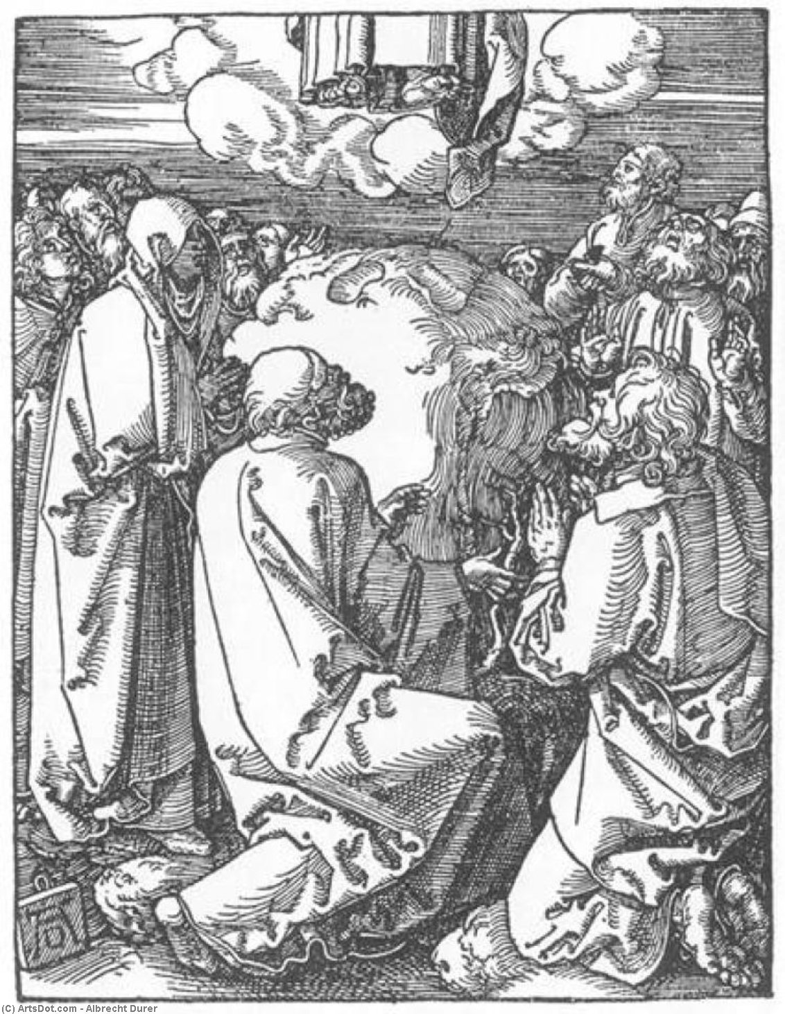 The Ascension — Albrecht Dürer