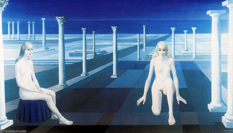 Untitled (4247) — Paul Delvaux