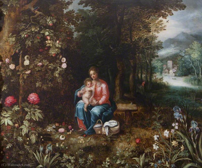Rest On The Flight Into Egypt — Jan The Younger Brueghel