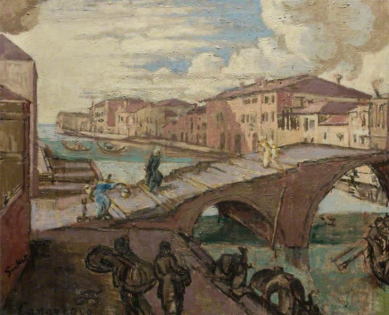 Il Cannaregio, Venezia — Walter Richard Sickert