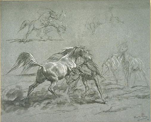 Horses Fighting — Rosa Bonheur