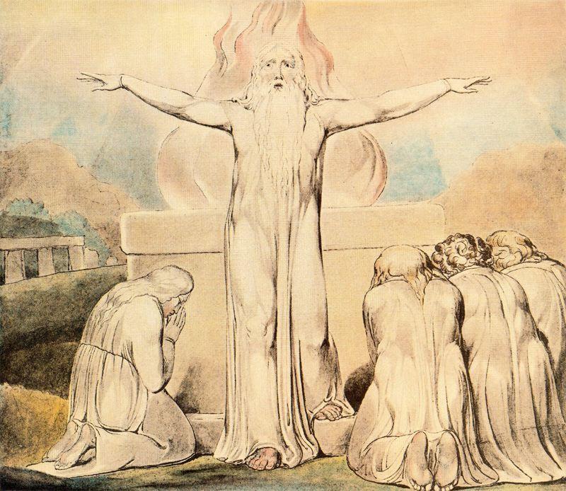 Job´s Sacrifice 1 — William Blake