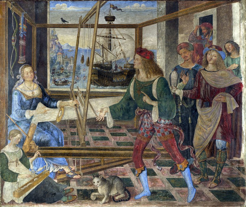 The Return Of Odysseus — Pinturicchio