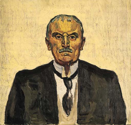 Portrait Of Adrian Lachenal — Ferdinand Hodler