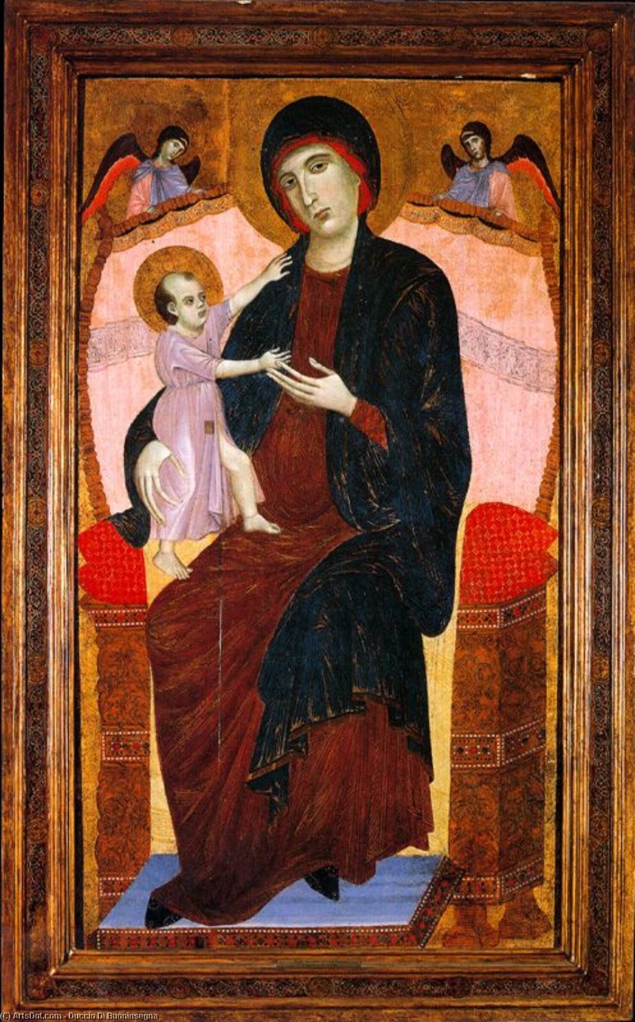 Gualino Madonna — Duccio Di Buoninsegna