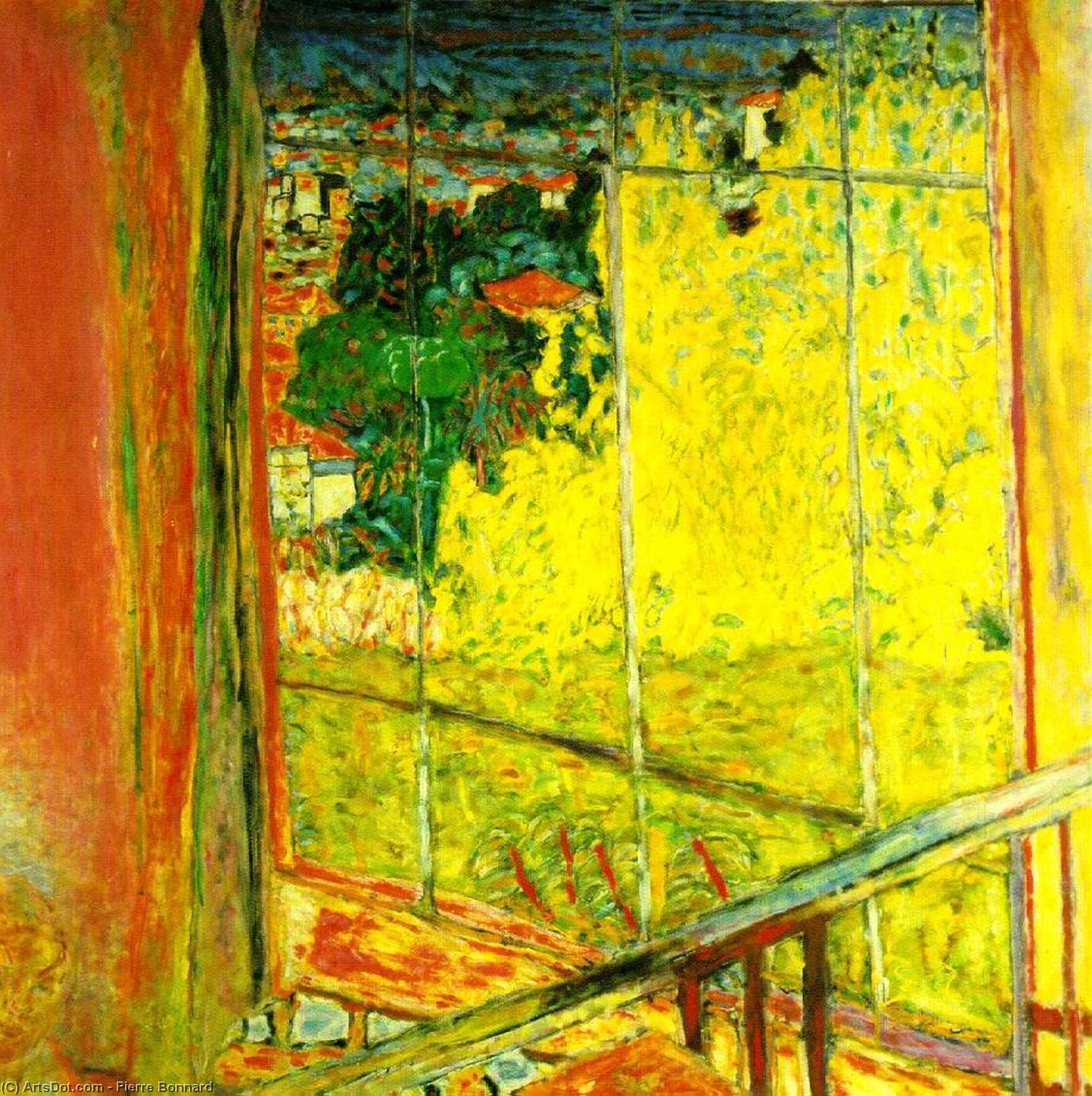 L'atelier Au Mimosa, Musee Nationa — Pierre Bonnard