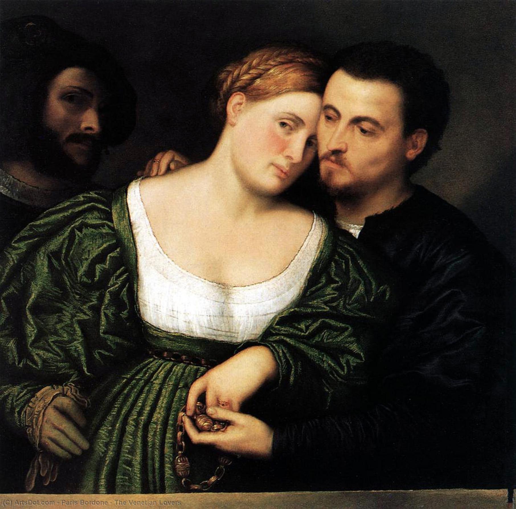The Venetian Lovers — París Bordone