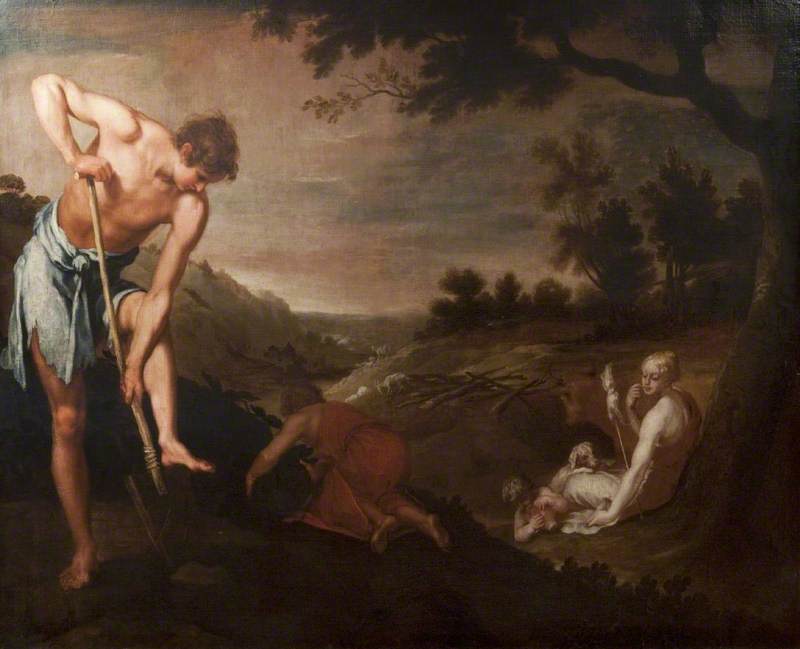 The First Labours Of Adam And Eve — Alonzo Cano