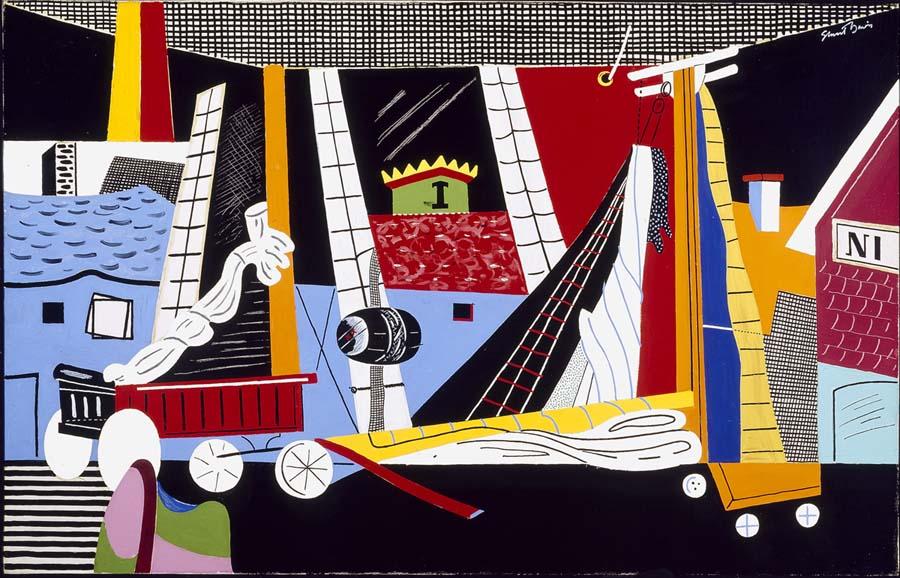Red Cart — Stuart Davis