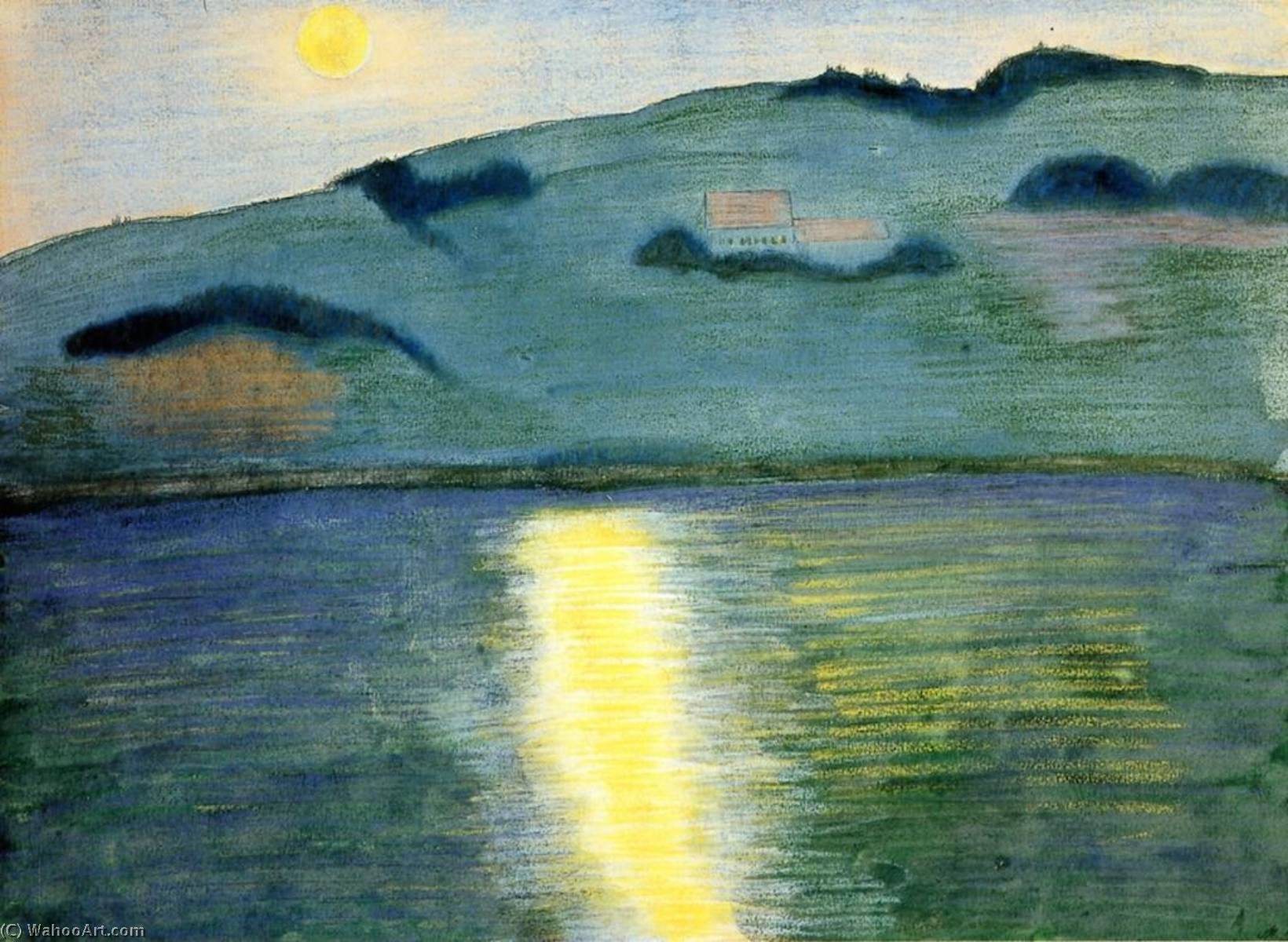Moonlit Landscape — Marianne Von Werefkin