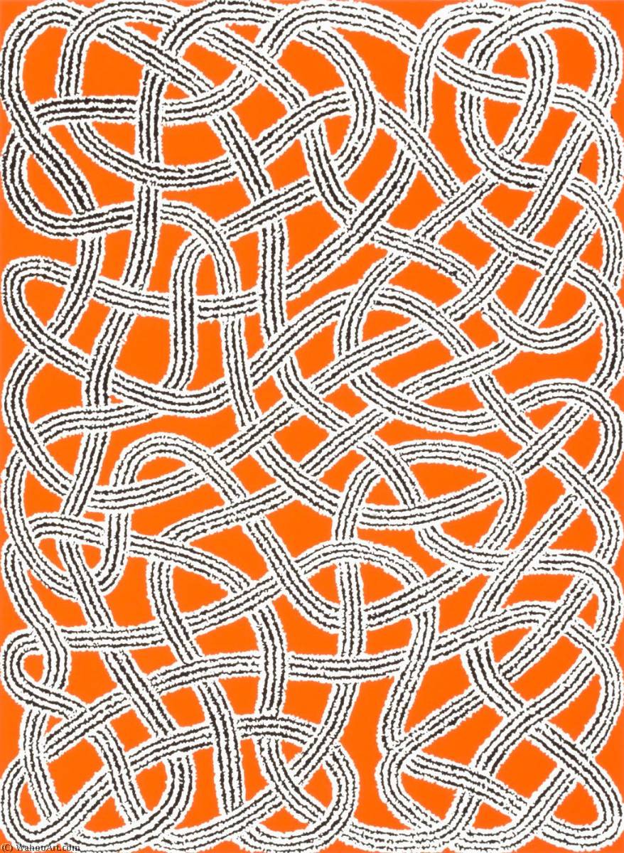 Study For A Nylon Rug, From The Portfolio Connections 1925 1983 — Anni Albers