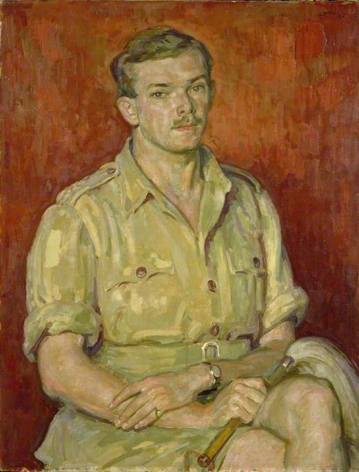 Major E. Wilson, Vc, 10th Battalion, East Surrey Regiment — Henry Lamb