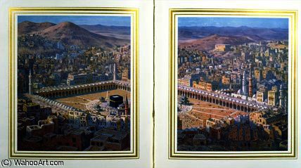 View Of Mecca — Alphonse Etienne Dinet (nasreddine Dinet)