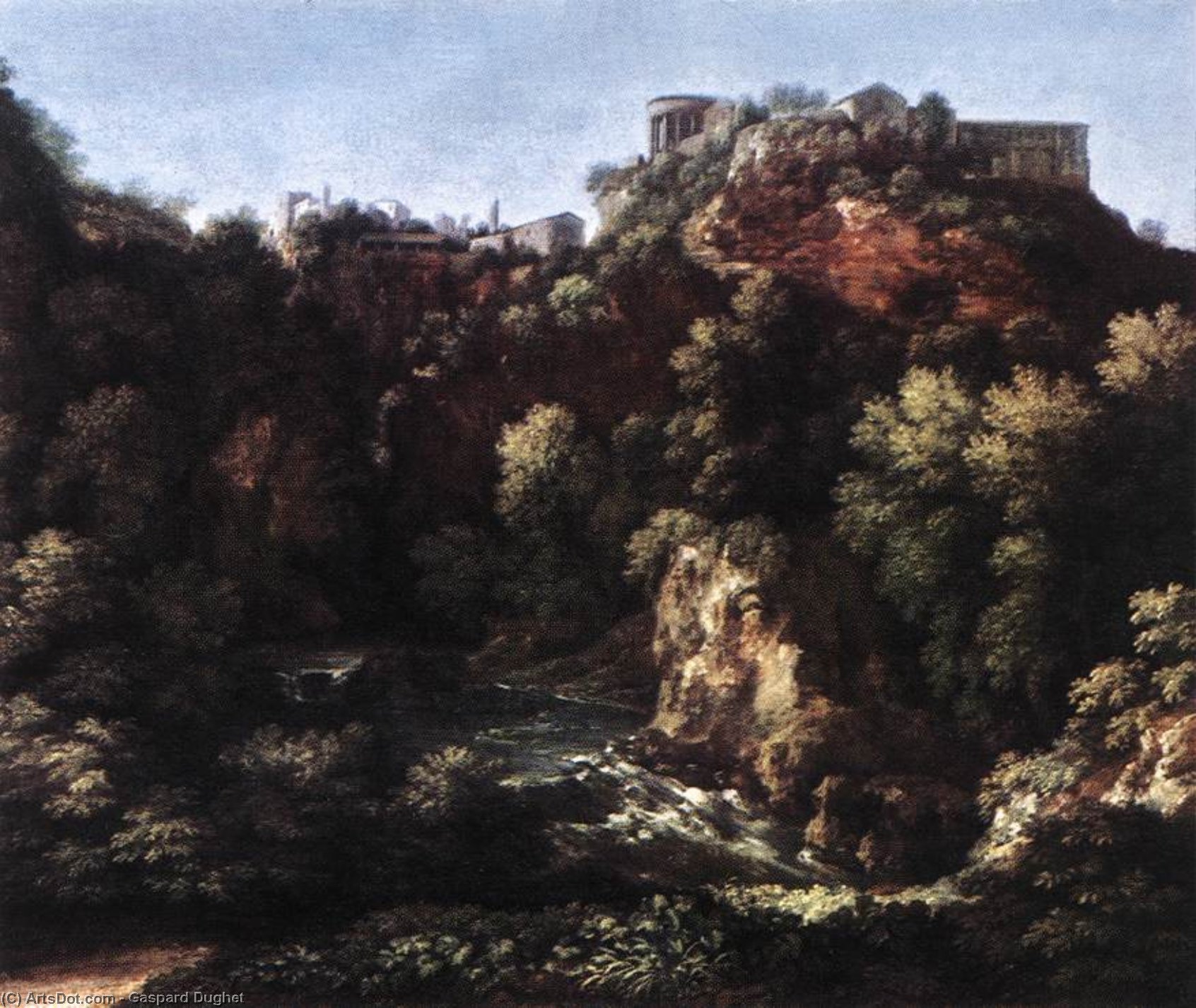 View Of Tivoli — Gaspard Dughet