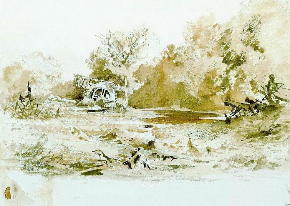Abandoned Mill 2 — Fyodor Alexandrovich Vasilyev