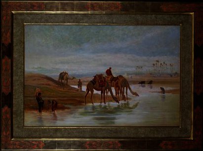 By The Nile — Frederick Goodall