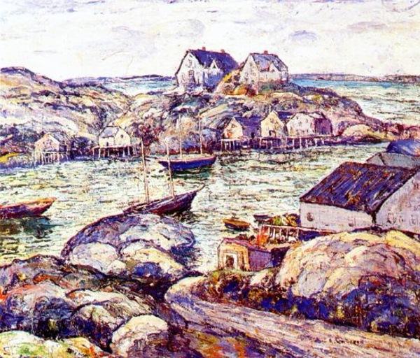 Peggy's Cove, Nova Scotia — Ernest Lawson