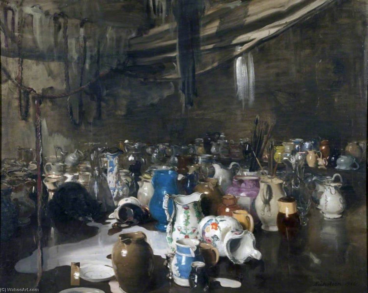 The Hundred Jugs — Sir William Nicholson