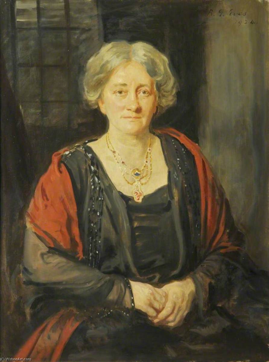 Ethel Ruth Gwatkin (1874–1952) (first Headmistress Of The Queen Mary High School, Liverpool) — Reginald Grenville Eves