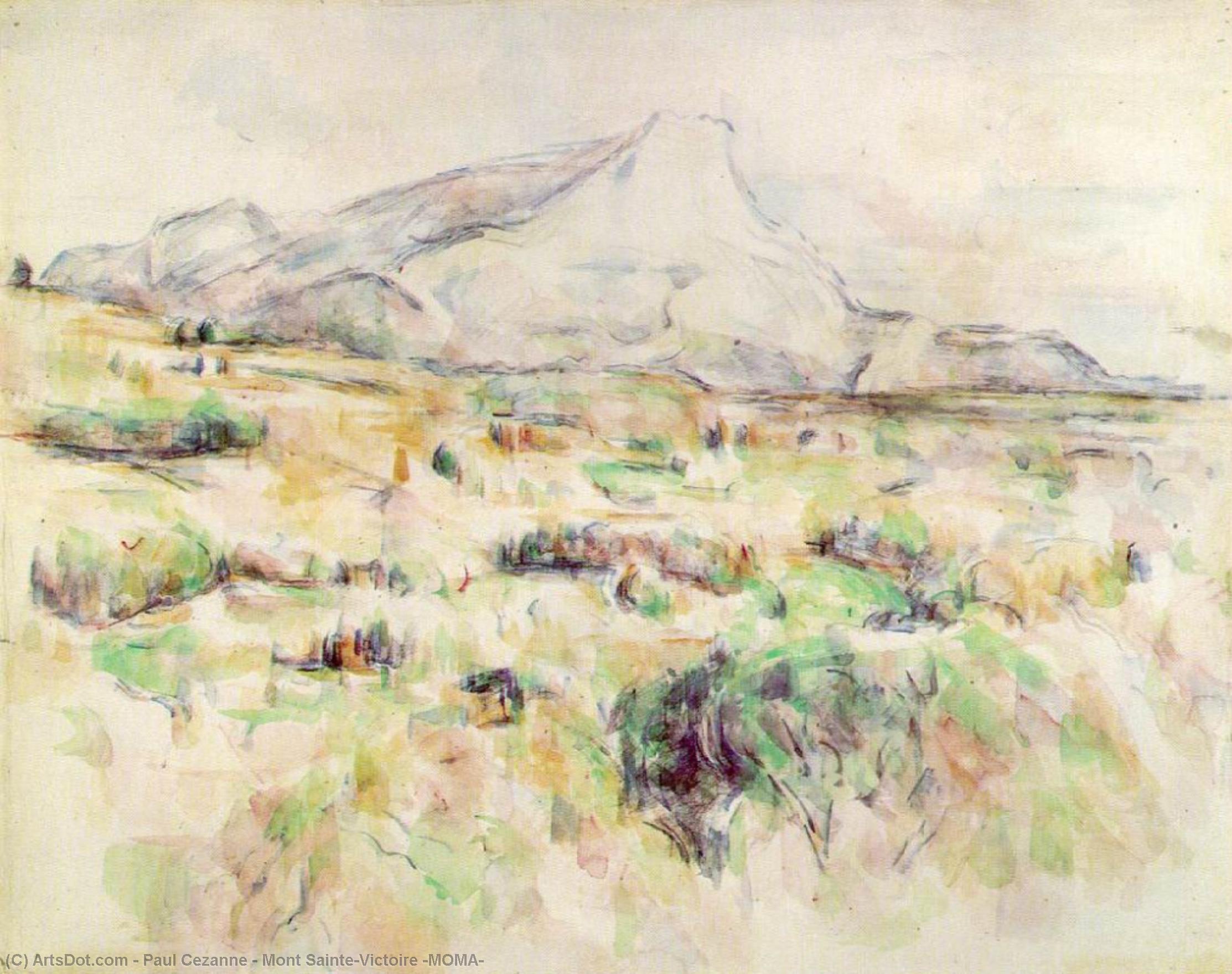 Mont Sainte-victoire (moma) — Paul Cézanne