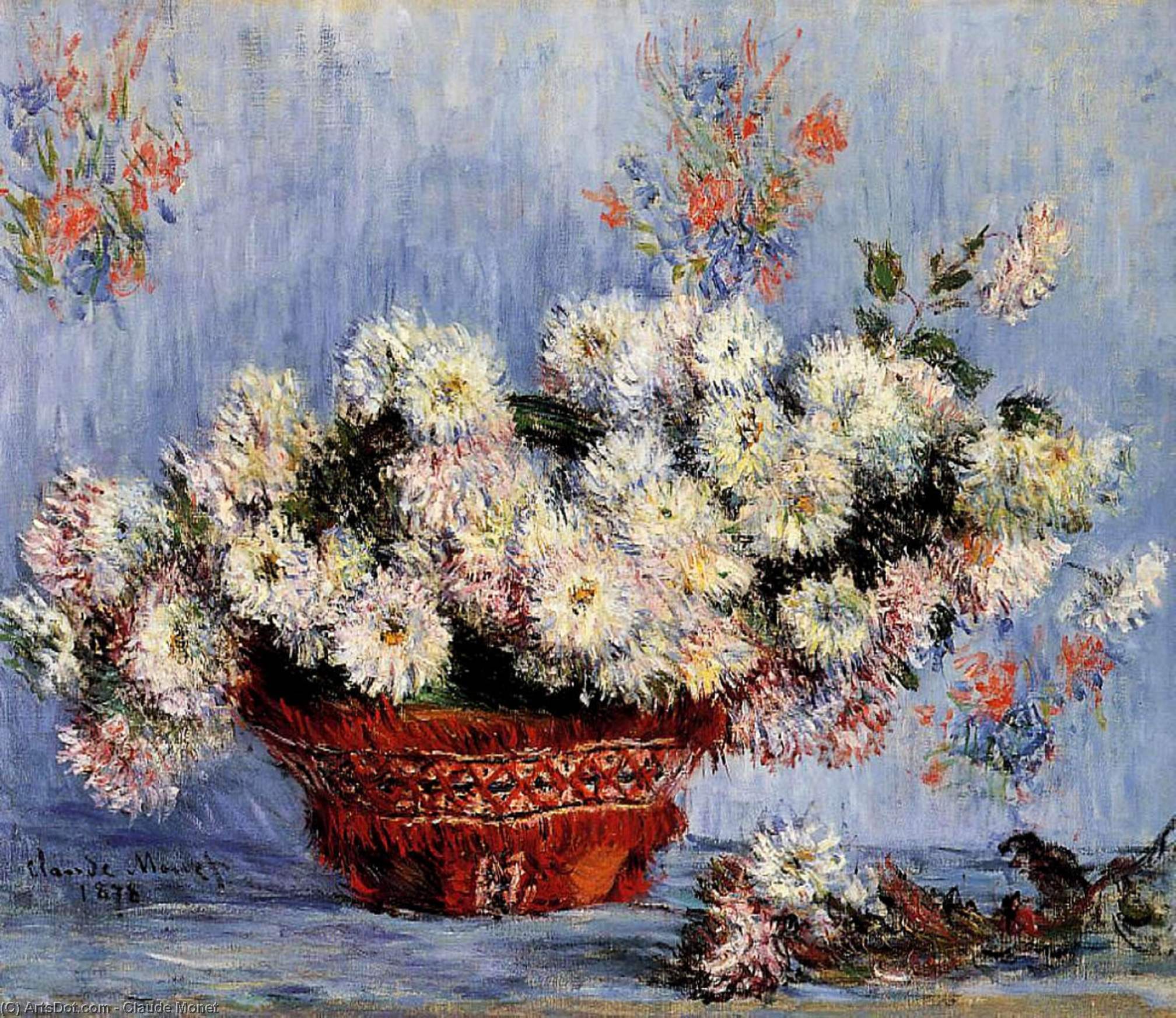 Chrysanthemums — Claude Monet