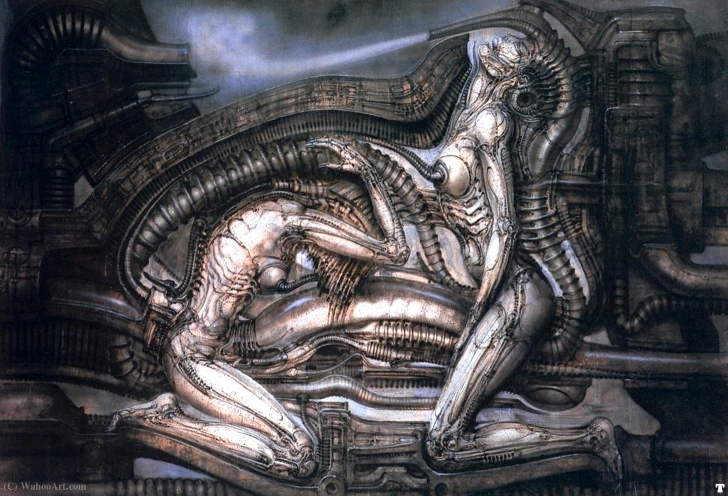 Hr Giger Erotomechanics Vii — H.r. Giger