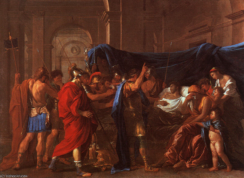 The Death Of Germanicus, Minneapolis Institute — Nicolas Poussin