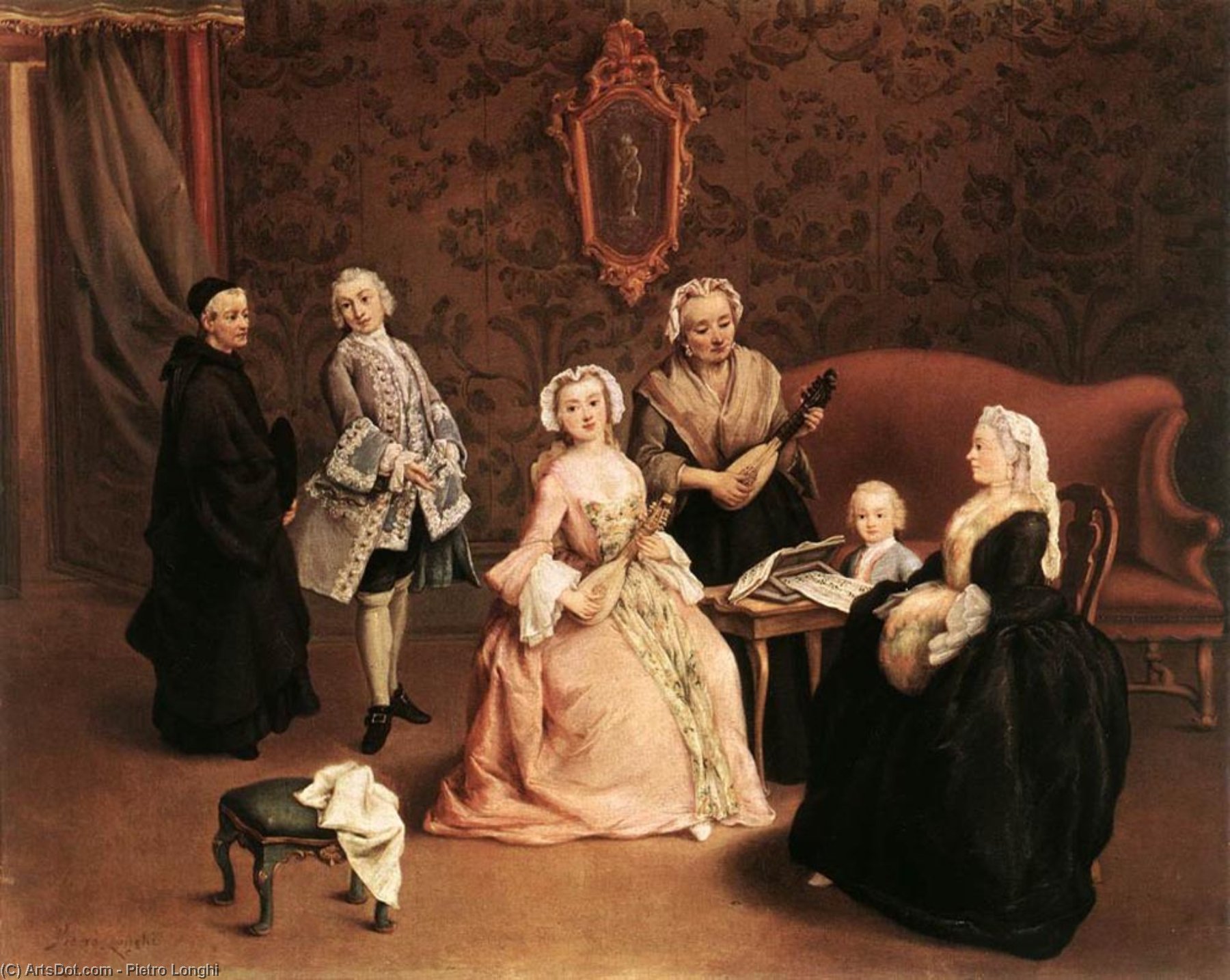 The Little Concert — Pietro Longhi