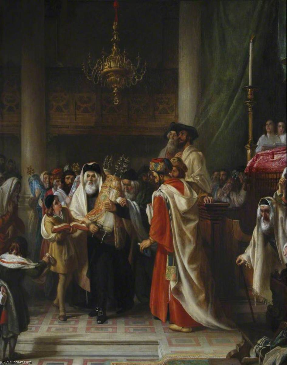 Procession Of The Law — Solomon Alexander Hart