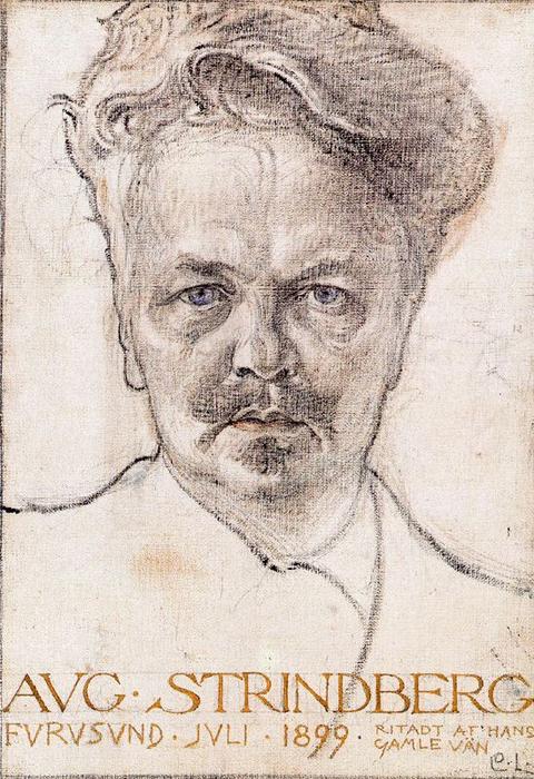 August Strindberg — Carl Larsson