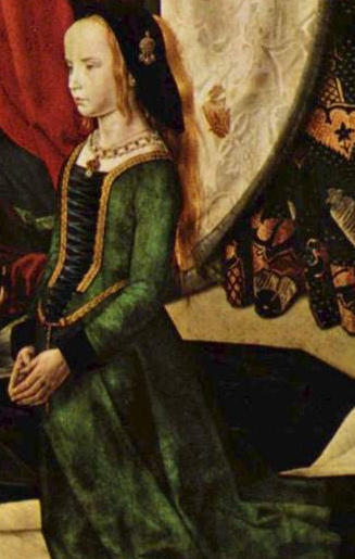 Portinari Triptych (detail) — Hugo Van Der Goes