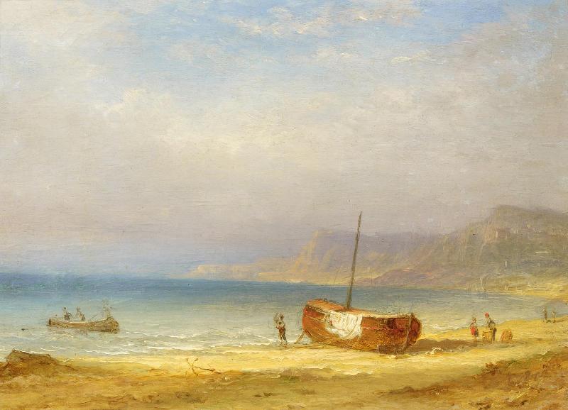 Fishing Boats On Capri — Carl Morgenstern