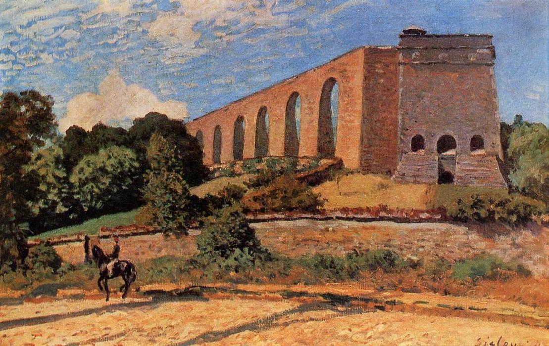 Aqueduct At Marly — Alfred Sisley