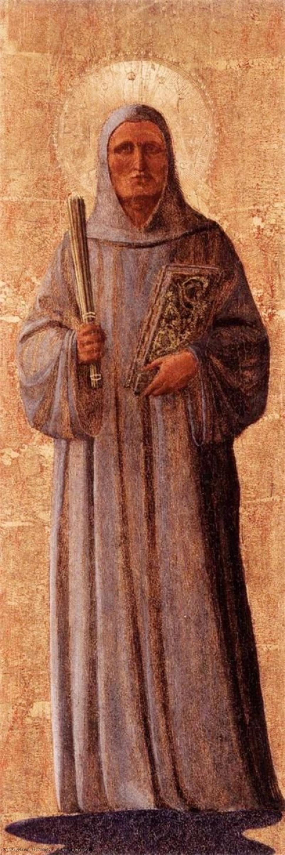 San Bernardo De Claraval — Fra Angelico
