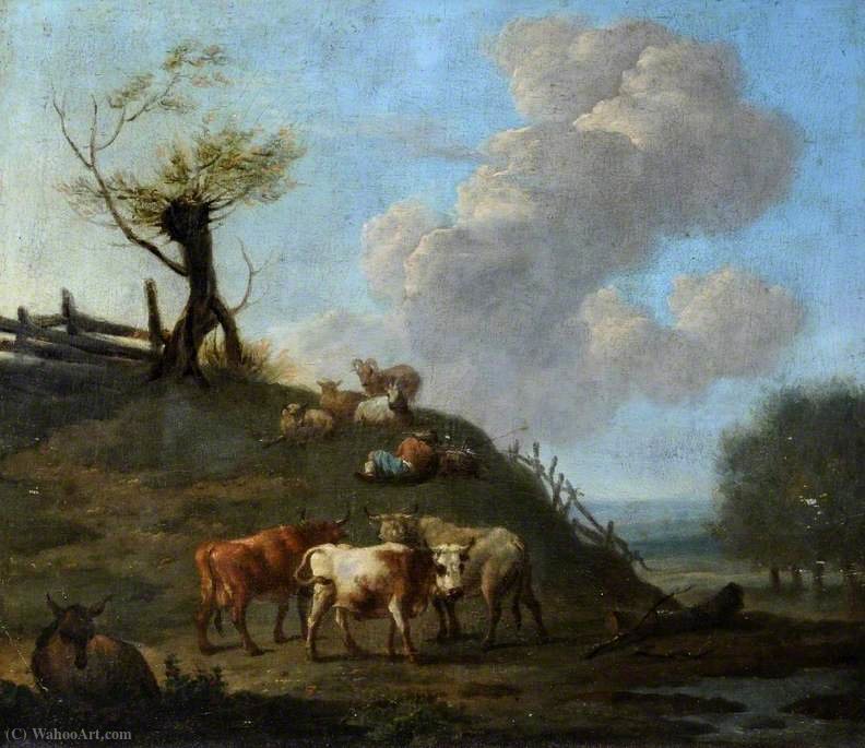 Landscape With Cattle — Willem Romeijn
