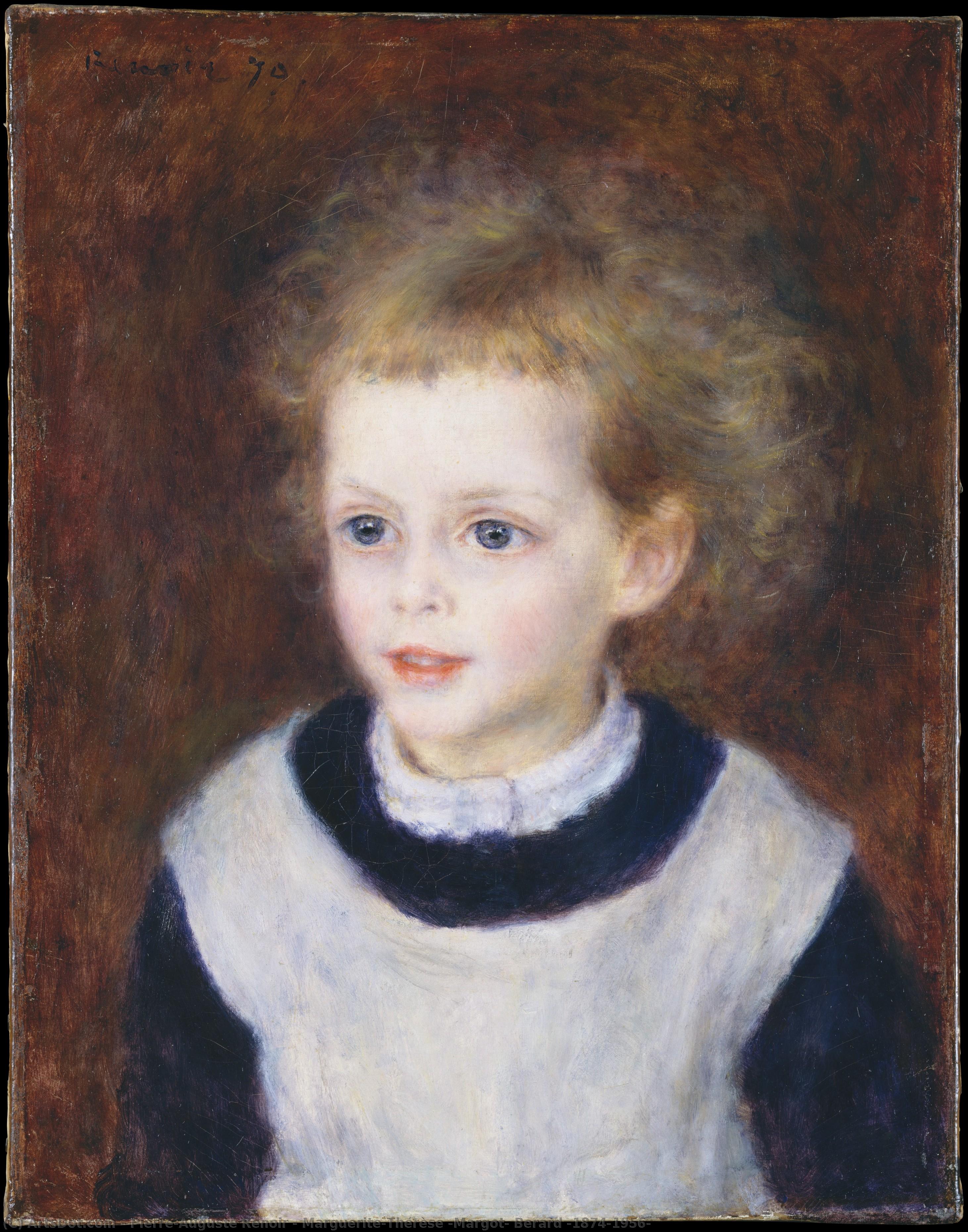 Marguerite-thérèse (margot) Berard (1874–1956) — Pierre-auguste Renoir