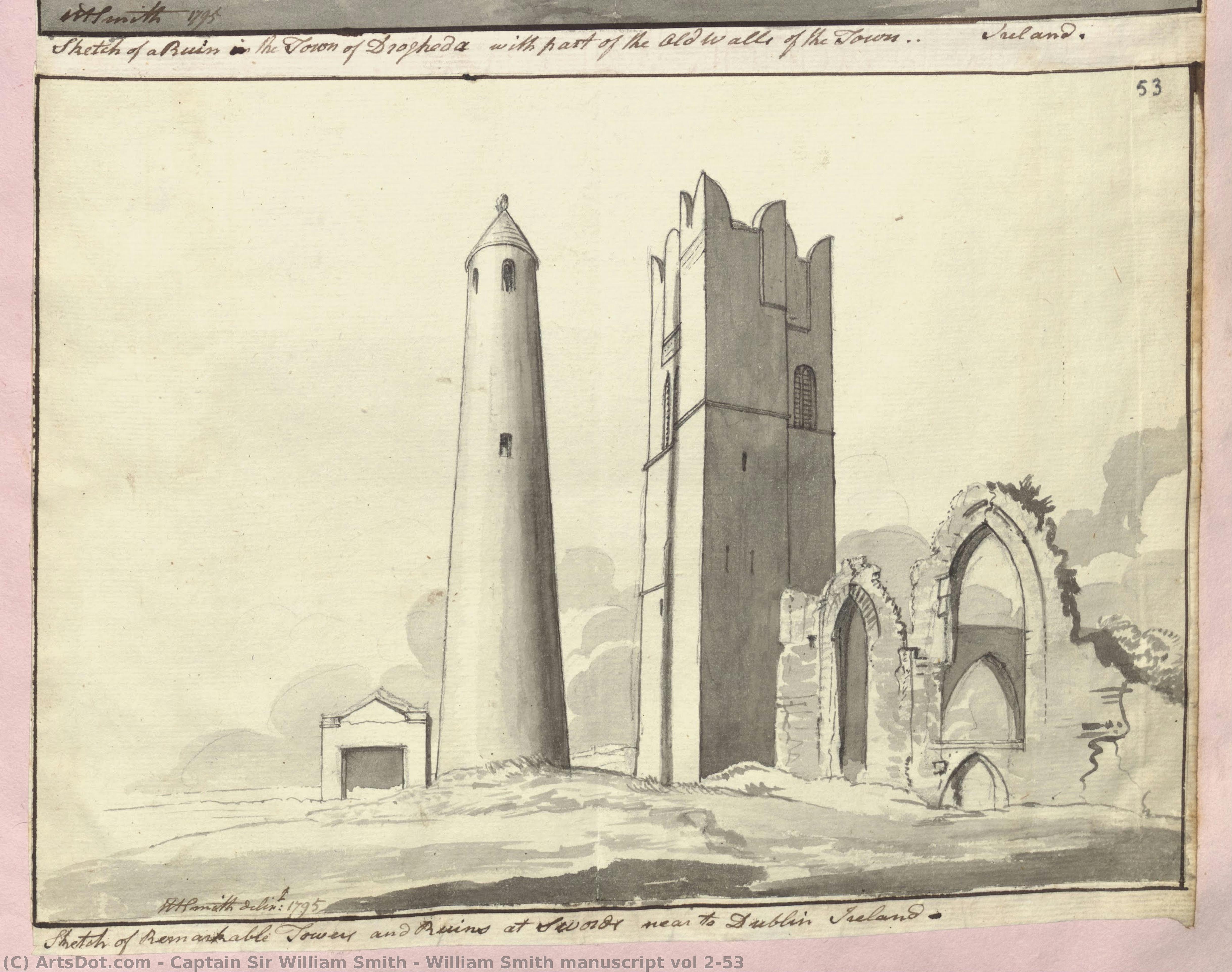 William Smith Manuscript Vol 2/53 — Captain Sir William Smith